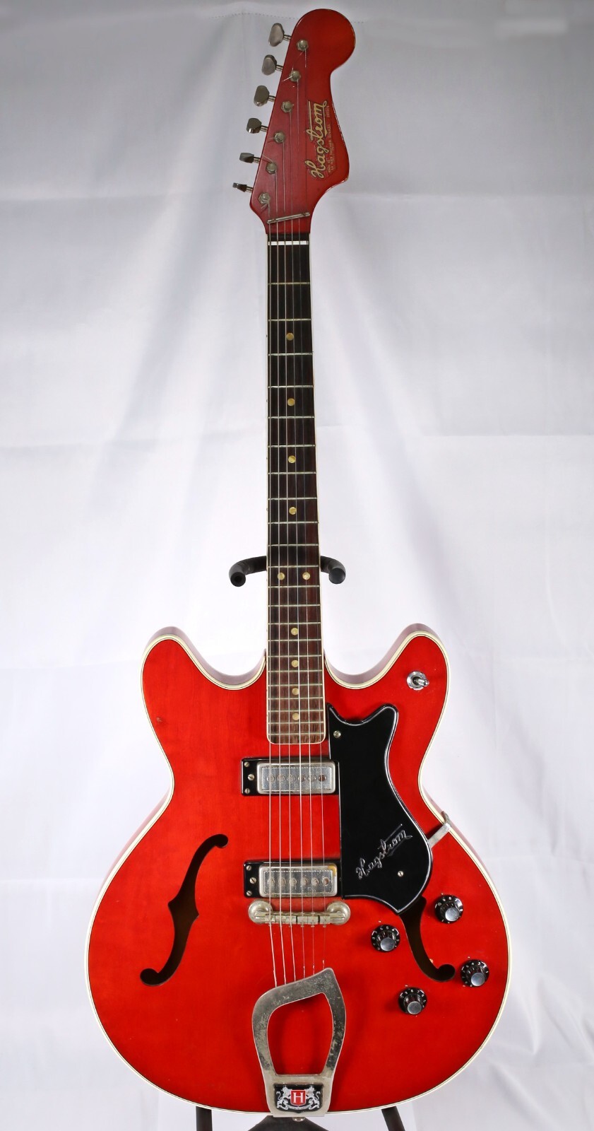 Hagstrom Viking セミアコギター＋ハードケース Hagstrom Viking Deluxe ハグストローム セミアコ - メルカリ