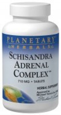 Planetary Herbals Schizandra Adrenal Support 120 Таблетка