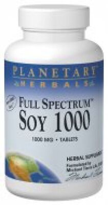 Planetary Herbals Soy Genistein Isoflavone 1000 60 таблеток