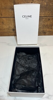 Authentic Celine Empty Shoe Box 8.25  x 12.25  x 5 