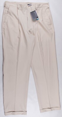 NEW w/ Tags NIKE Golf Dri-Fit Pleated Performance Stretch Tour Men's Pants 35x32