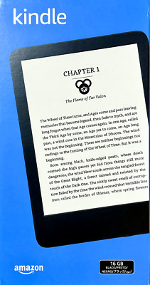 New! Amazon Kindle 2022 11th gen 16GB Ad-free version Black Color