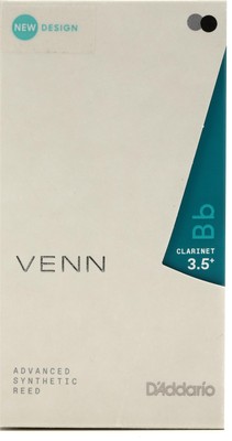 D'Addario VBB01355G2 VENN Generation 2 Bb Clarinet Reed - 3.5+