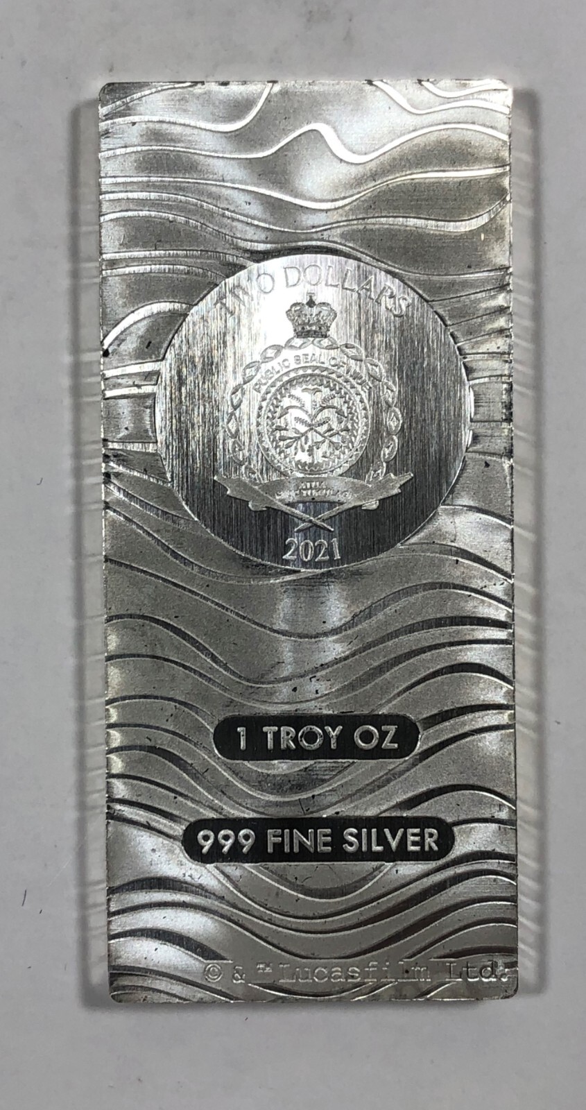 最新銀貨　1オンス銀貨 bar　2021 star wars ベスカー・バー 最新銀貨 1オンス銀貨 bar 2021 star wars ベスカー・バー 2021
