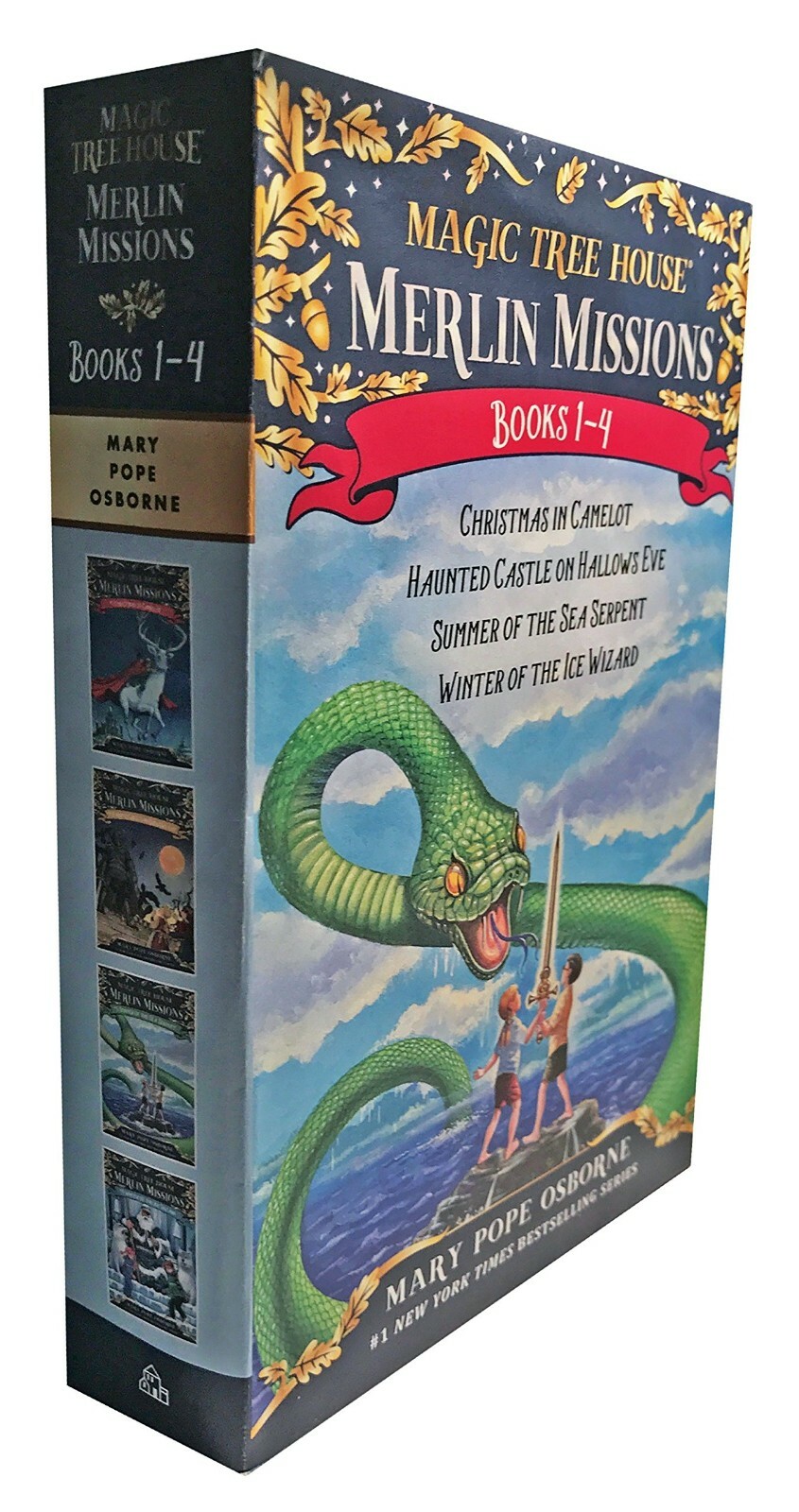 Magic Tree House Merlin Mission 1-4 Boxed Set - Paperback