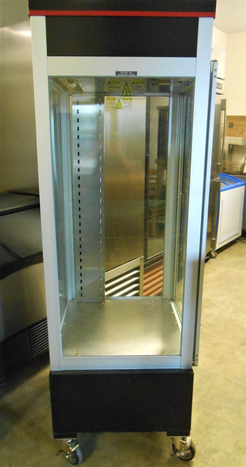 Heated Glass Pizza Display Case Hatco PFST-1X  Commercial Food Warmer