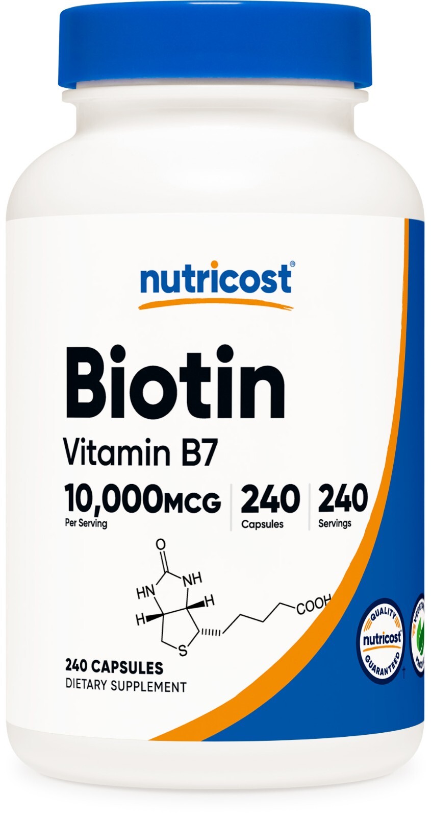 NC Biotin Bottle