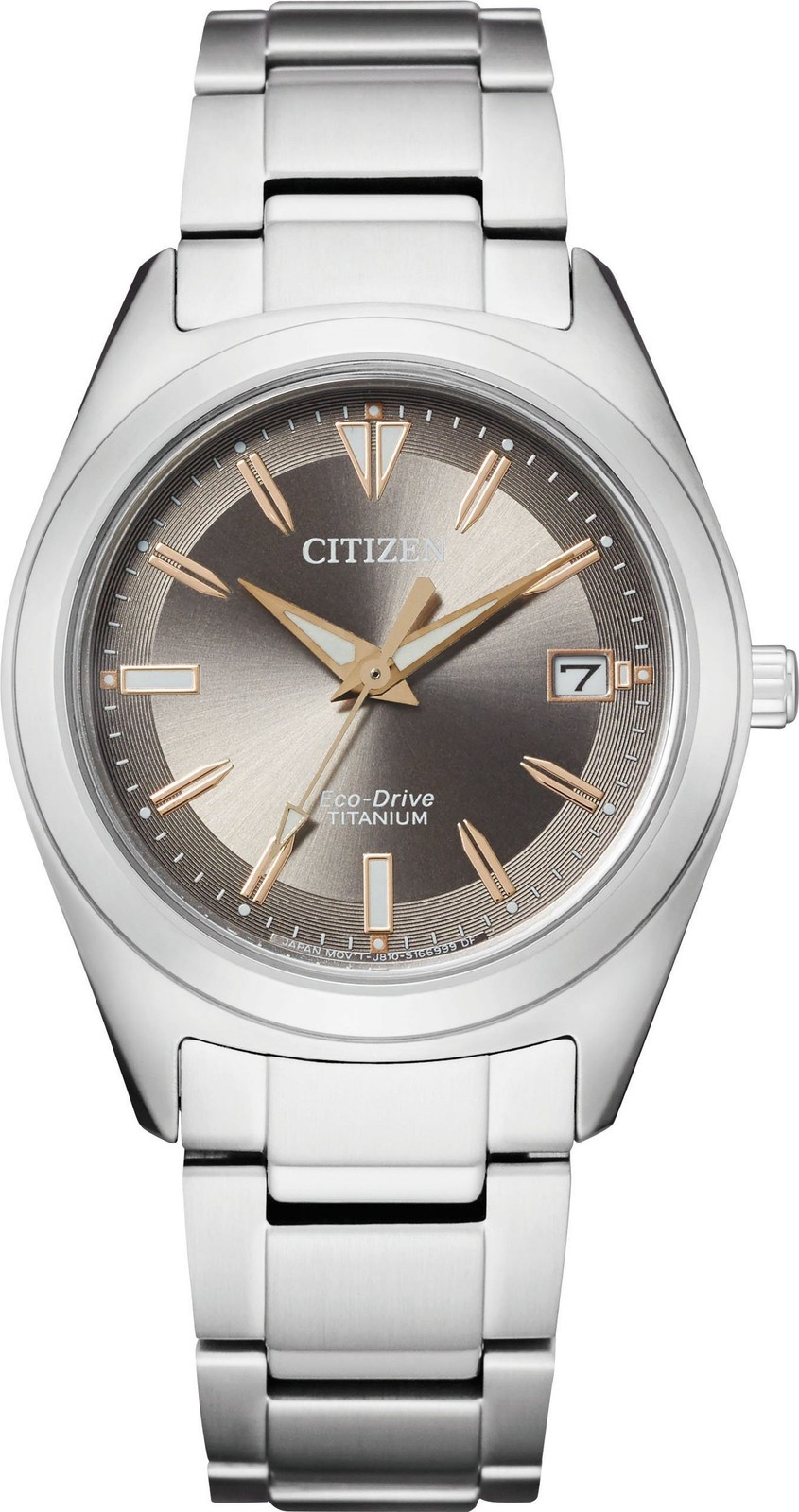 CITIZEN Damen Armbanduhr FE6150-85H Solar Eco-Drive Datum 34 mm Titan B-WARE - Bild 1 von 1