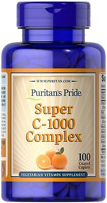 Комплекс Puritans Pride C-1000 - 100 капсул, покрытых оболочкой