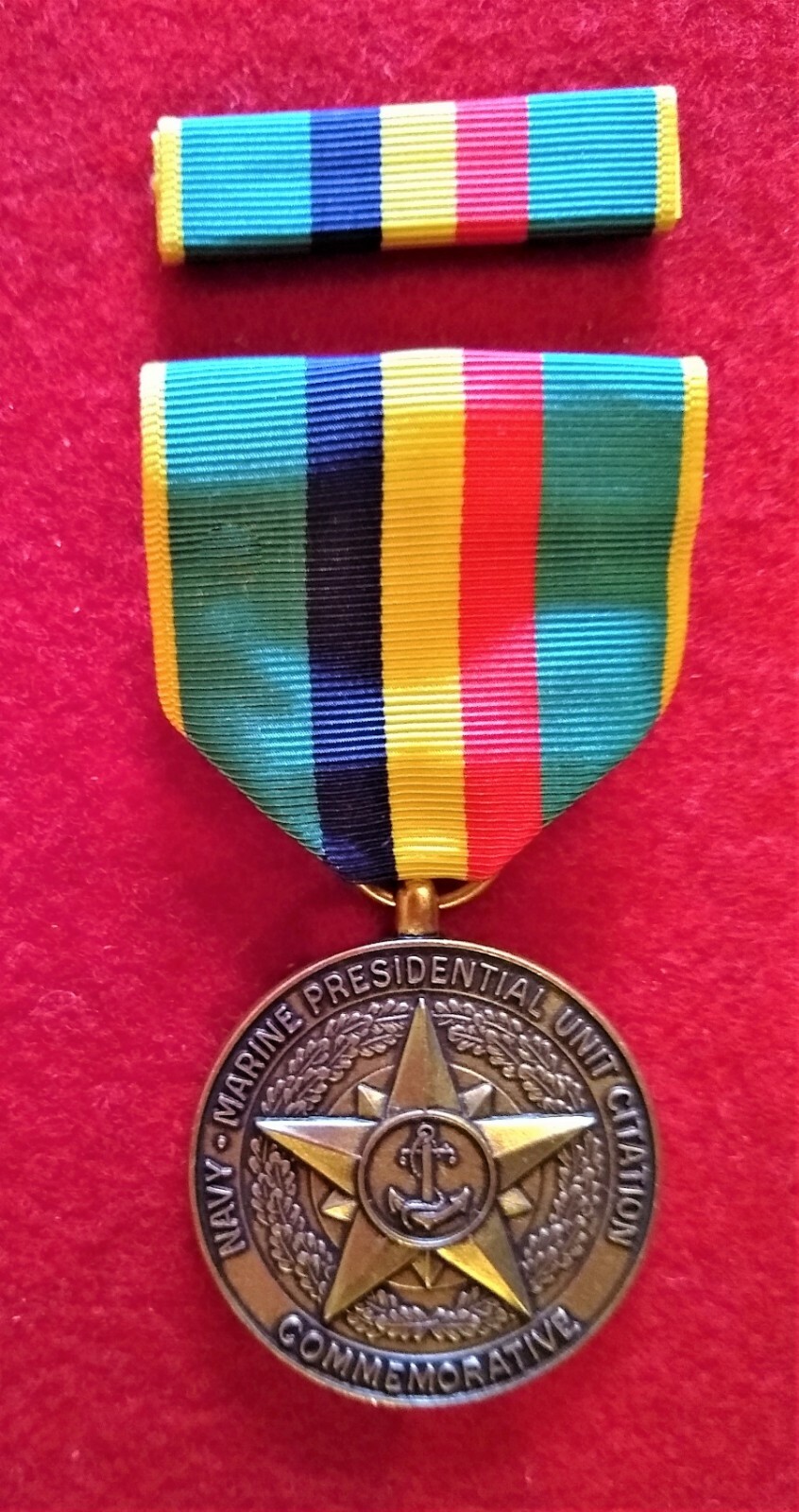 KOREAN WAR ERA USMC Service MEDALS with ribbons, stars, ROK, RESERVES, ANODIZED