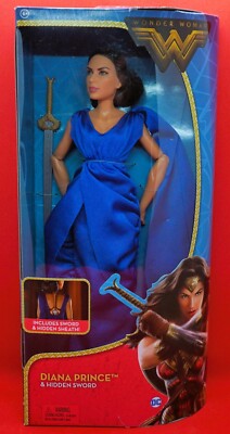 Mattel Wonder Woman Movie Diana Prince & Hidden Sword 12'' Action Doll