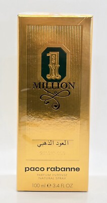 Paco Rabanne 1 Million Golden Oud 3.3/3.4 oz Parfum Intense 100 ml Spray For Men