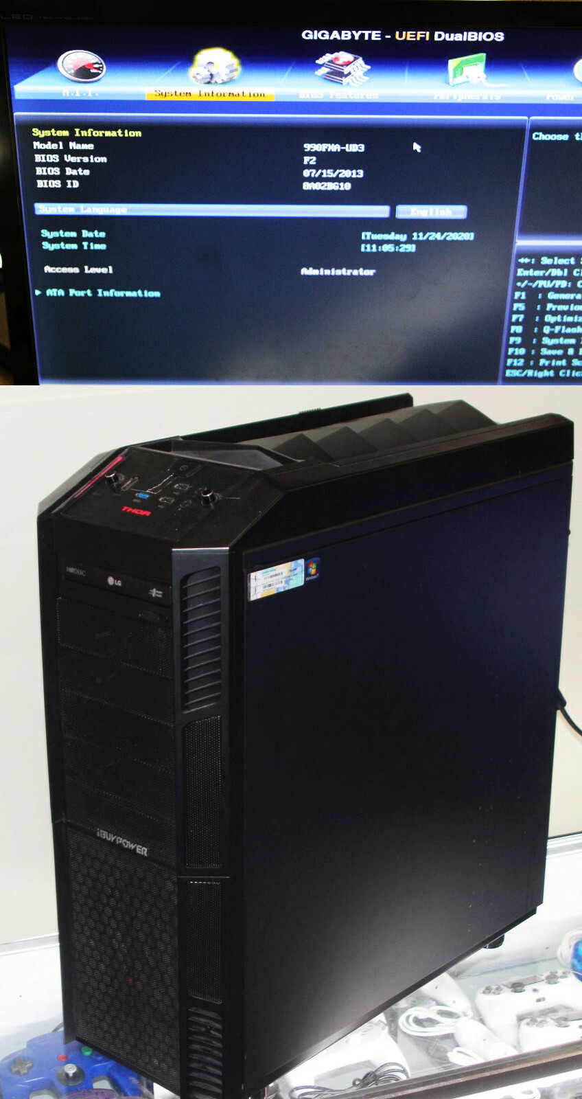 iBUYPOWER Azza Thor 301 Gaming PC - 4.7ghz AMD 8 Core FX