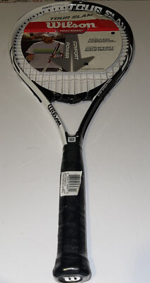 NEW Wilson Tour Slam Tennis Racquet Power Strings Stop Shock Pads L3 4 3/8  New