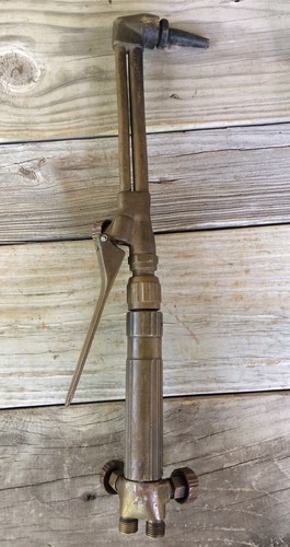 Used Oxygen Acetylene Torch Head Handle 16” WORKS