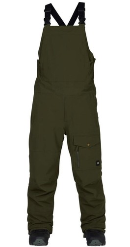 Burton Analog Bib Breakneck Snowboard Ski Pants Men's Forest