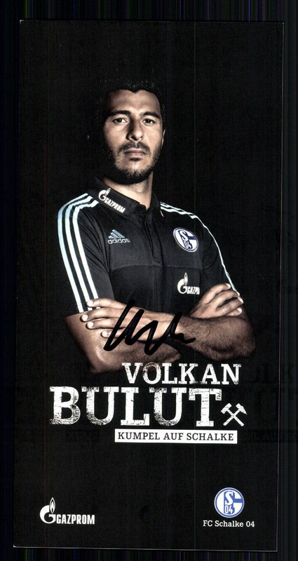 Volkan Bulut  Autogrammkarte Fc Schalke 04 2015-16 Original Signiert+G 16521