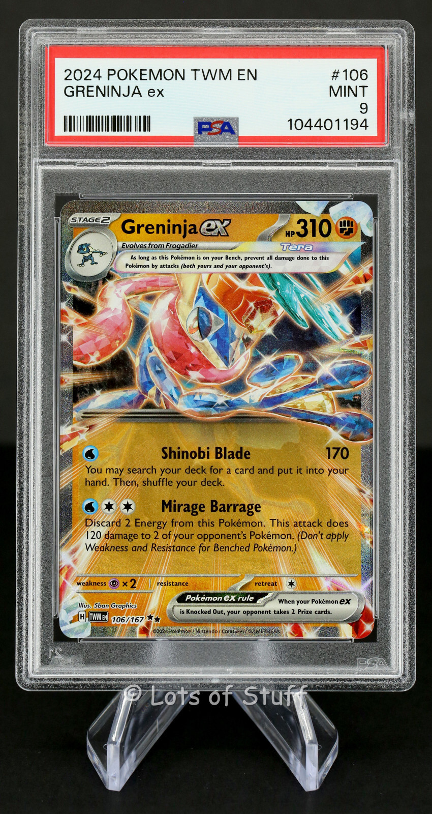 【PSA9】Eevee Greninja★【プロモ】 PSA 9 Ash Greninja EX 290/XY-P Japanese Pokemon Card Promo