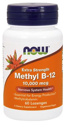Now Foods Метил B-12 10 000 мкг 60 пастилок