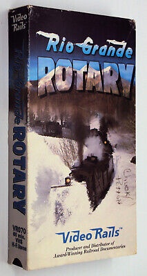 RIO GRANDE ROTARY VHS Winter 1993 Railroad Narrow Gauge 
