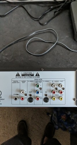 Magnavox ZV427MG9 Recorder VHS-DVD Recorder Combo HDMI No Remote Tested