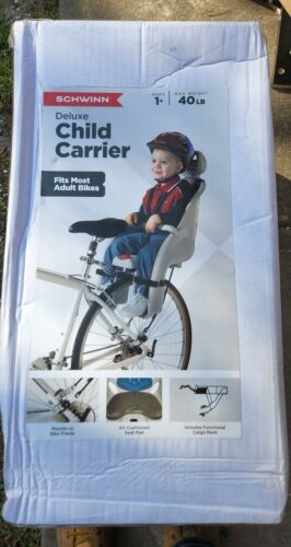 Schwinn Deluxe Bicycle Mounted Child Carrier/Bike Seat For C