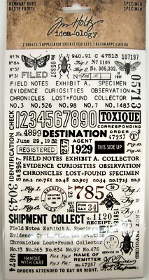 NEW Tim Holtz Idea-ology Embellishments Metal Mixed Media PICK ONE OF 51 TYPES!