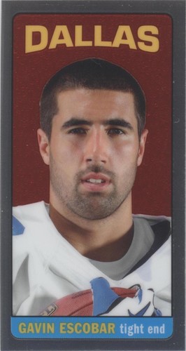 2013 Topps Chrome Gavin Escobar #23