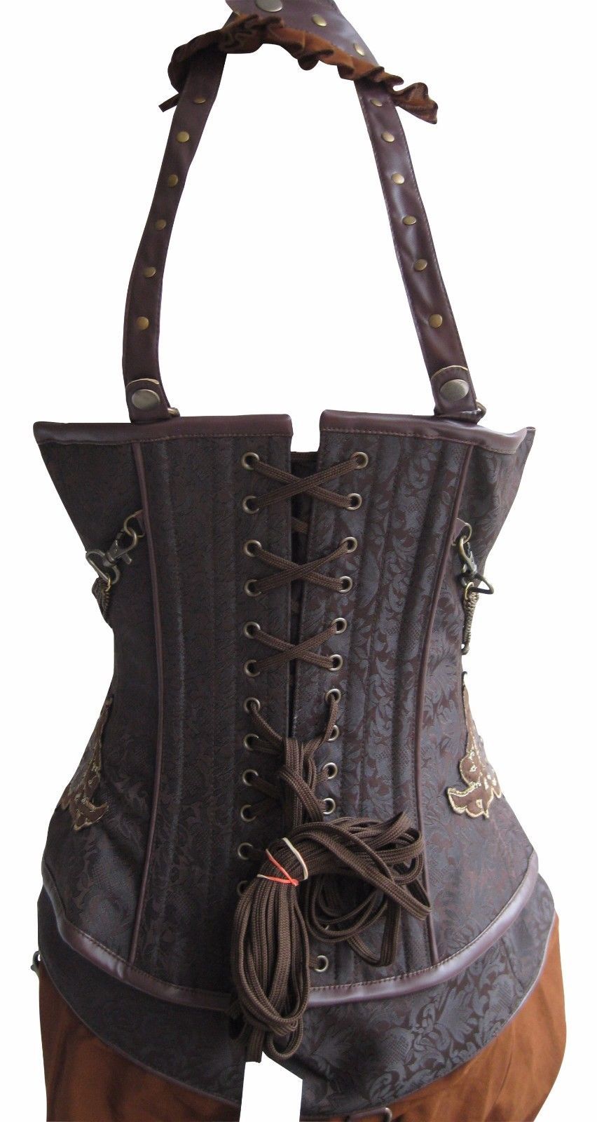 Plus Size Leather Corsets & Bustiers for Women