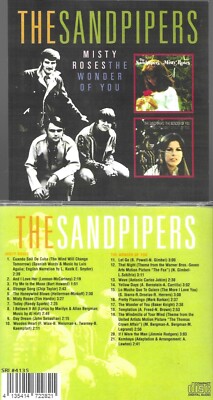SANDPIPERS-Misty Roses/The Wonder of You-2 LPs on 1 CD