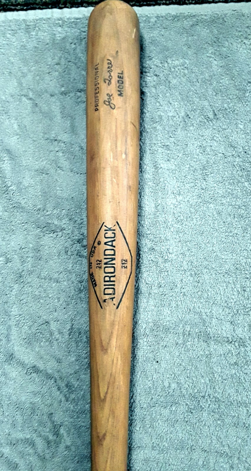 JOE TORRE Adirondack 212 Professional Model Baseball Bat Vintage 1970s 35 Ounce