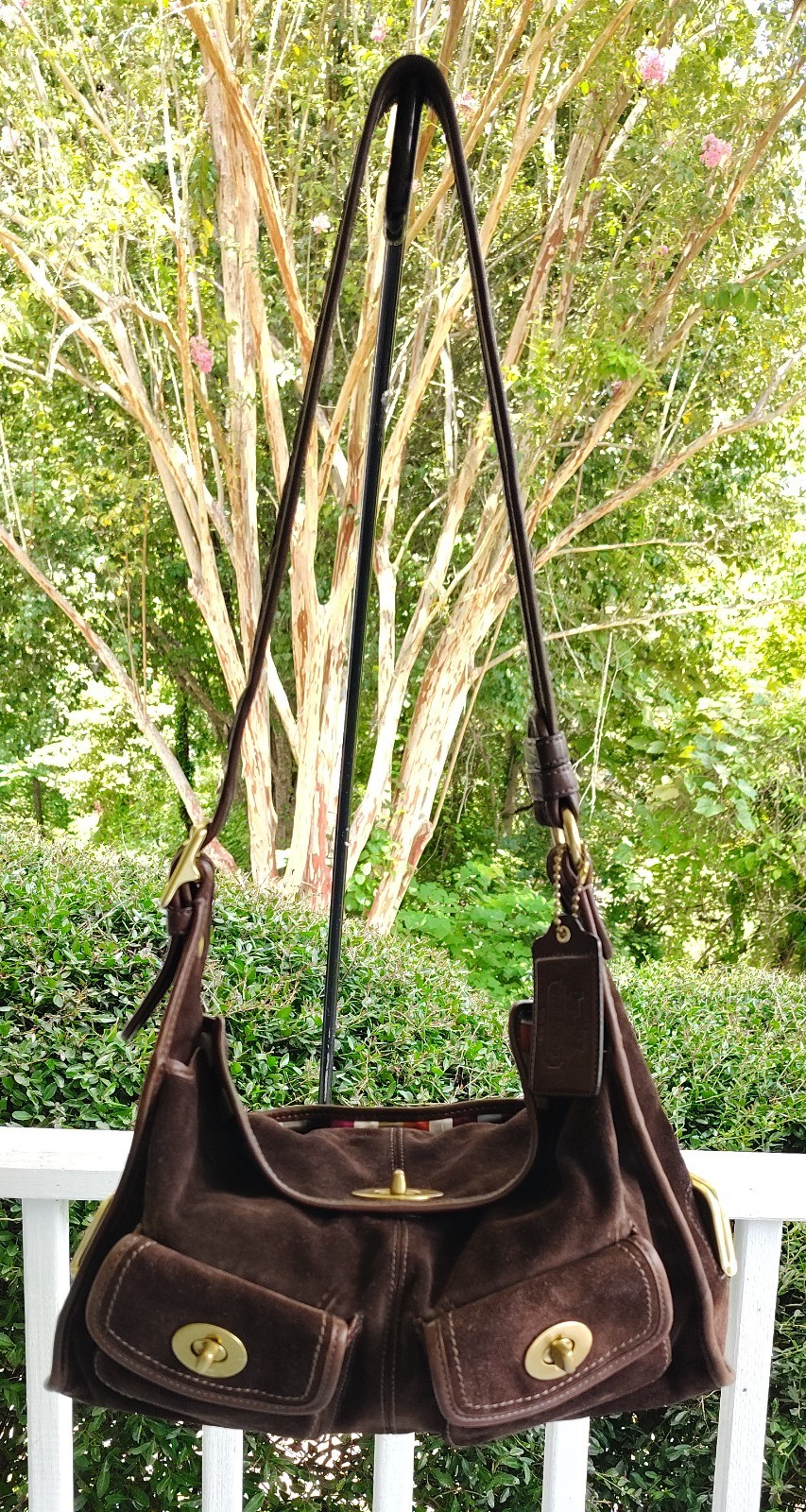 00's archive old coach suède hand bag 00's archive old coach suède hand bag - メルカリ