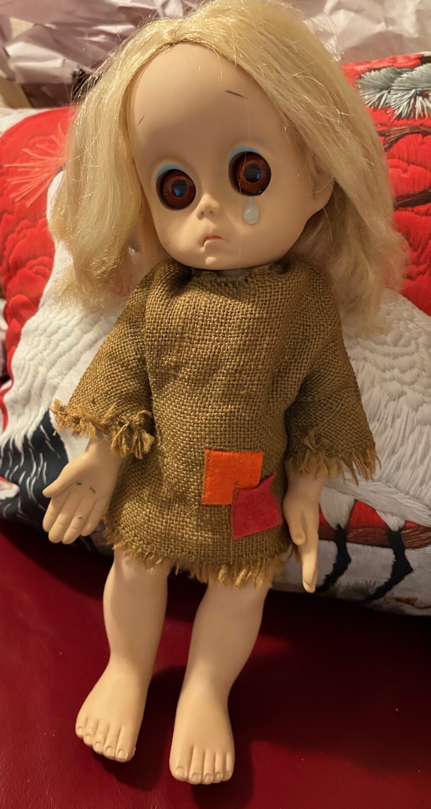 ハズブロ社　アンティークドール　Little mss no name Vintage Little Miss No Name Doll By Hasbro Original Tear