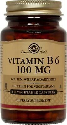 Solgar Витамин B-6 100 мг 100 капсул