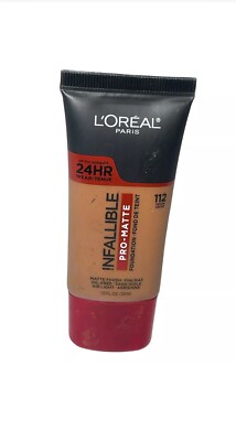 L'Oréal Paris Infallible Pro-Matte Foundation, Cocoa, 1 fl. oz. 112