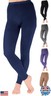 Extra Wide Compression Leggings for Women 20-30mmHg - Footless Compression Support Stockings for Edema, Arthritis, Swelling, Varicose Veins - Navy, 5X-Large - A717NV8
