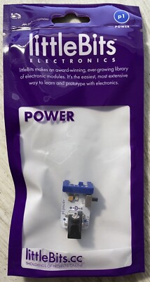 LittleBits Electronics P1 Power Module Switch NEW! circuits hobby building