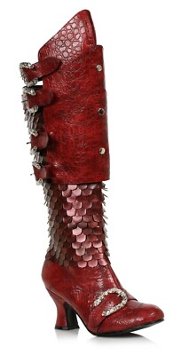 Silver Game of Thrones Warrior Princess Renaissance Fair Sansa Costume Boots