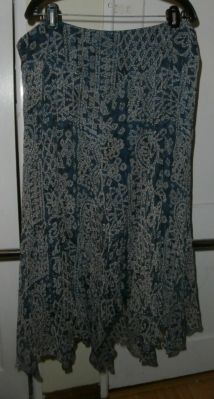 Silk Geometric Skirts for Women