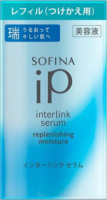 Kao Sofina iP Interlink Serum Refill 80g replenishing moisture