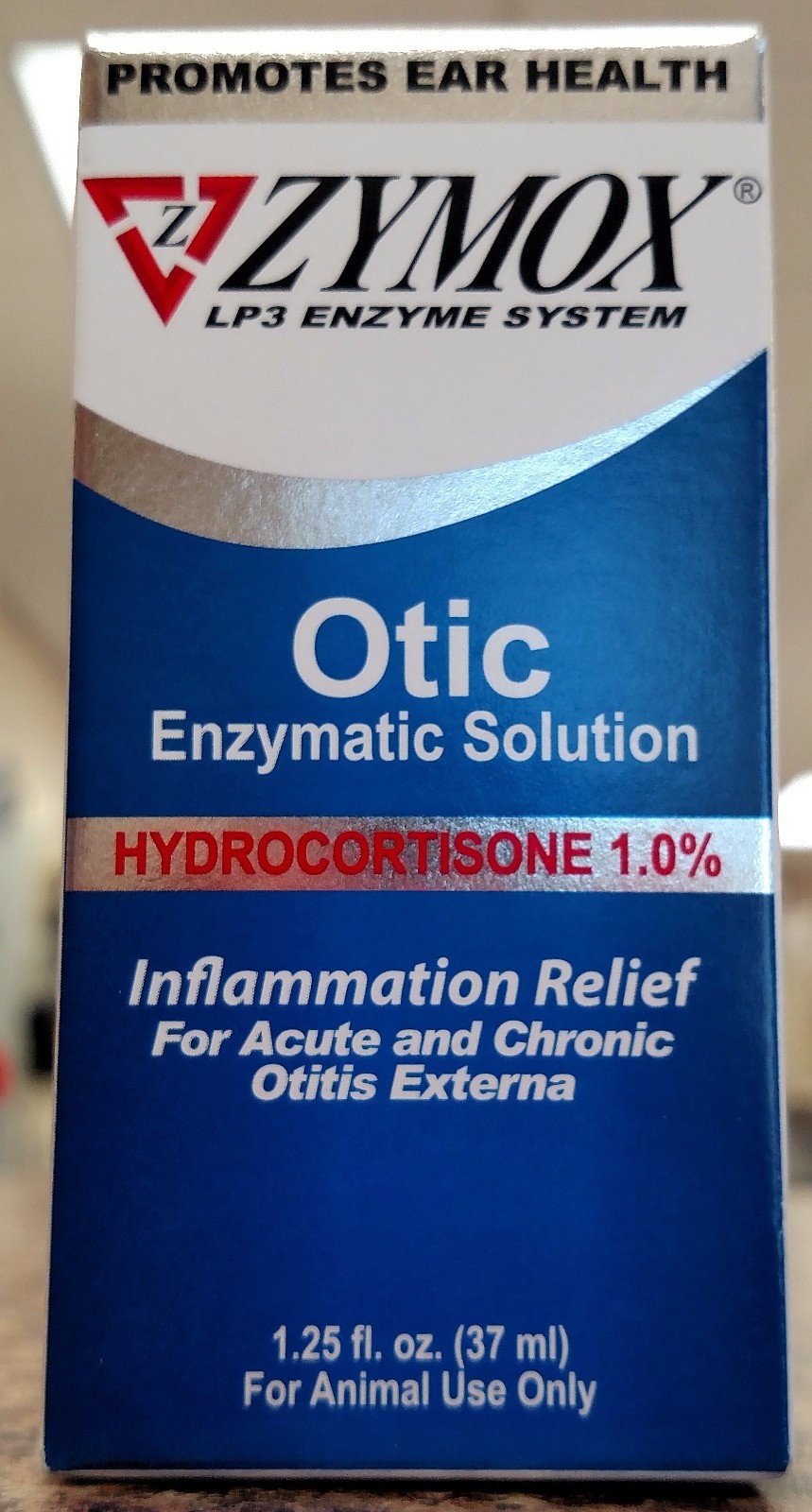 Zymox Otic Enzymatic Solution with Hydrocortisone (1.25 ...