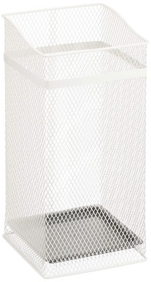 Yamazaki Umbrella Stand Square Mesh White Approx. W20 x D20 x H43cm Umbrella Sta