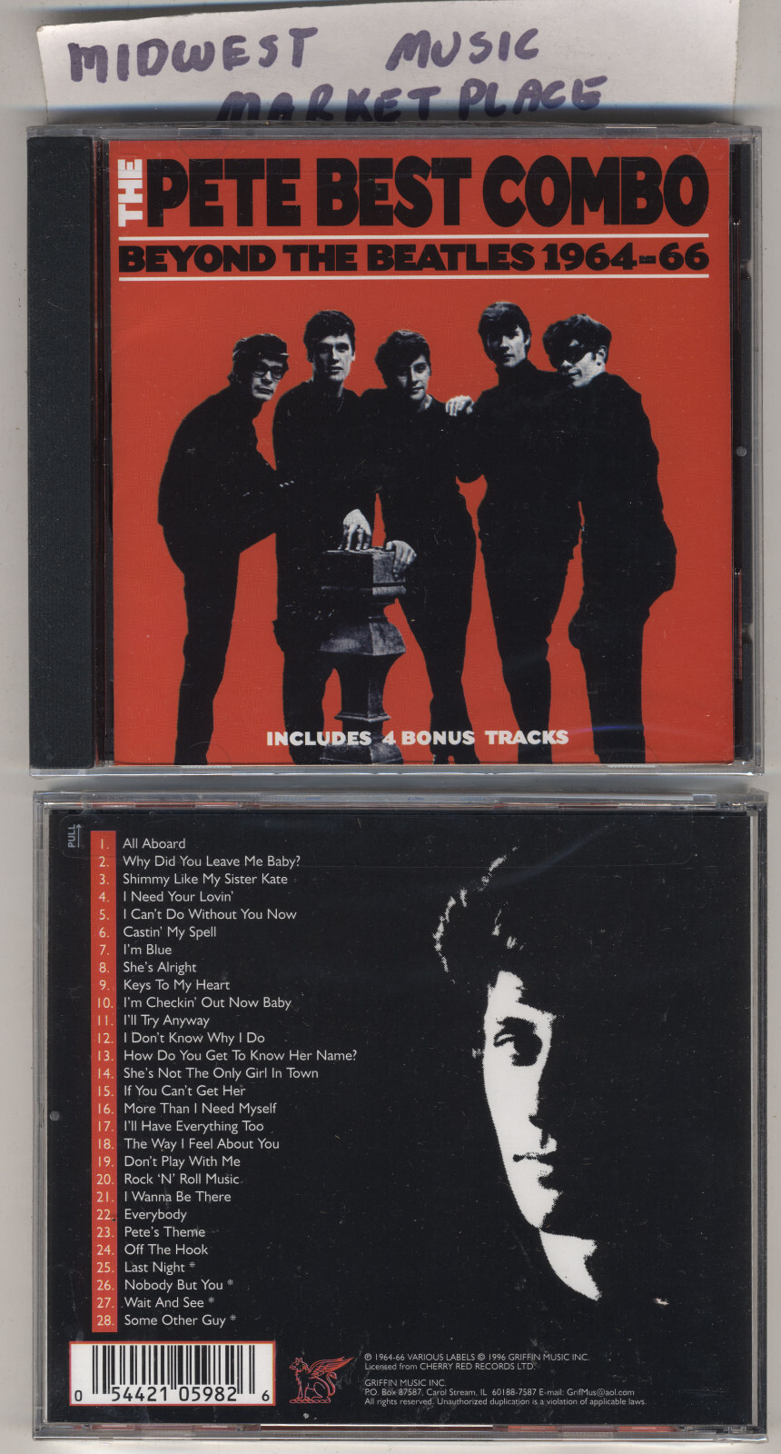 The Pete Best Combo - Beyond The Beatles 1964-1966 - Brand