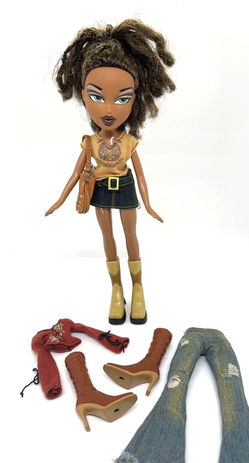 MGA VINTAGE 2003 BRATZ - Style It - Doll SASHA w/ ALL