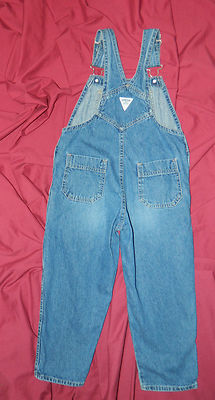 Youth Unisex Classic Oshkosh Brand Denim Overalls size 5 / 24-26x17