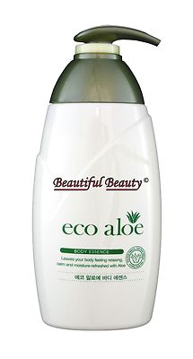 KOREA COSMETICS ECO ALOE VERA BODY CLEANSER 750ml + BODY ESSENCE (LOTION) 500ml