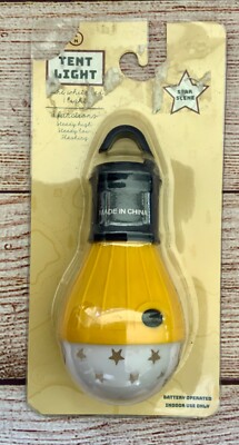 NEW Hanging LED Camping Light Kids Nightlight Starry Sky Stars Tent Fort Play