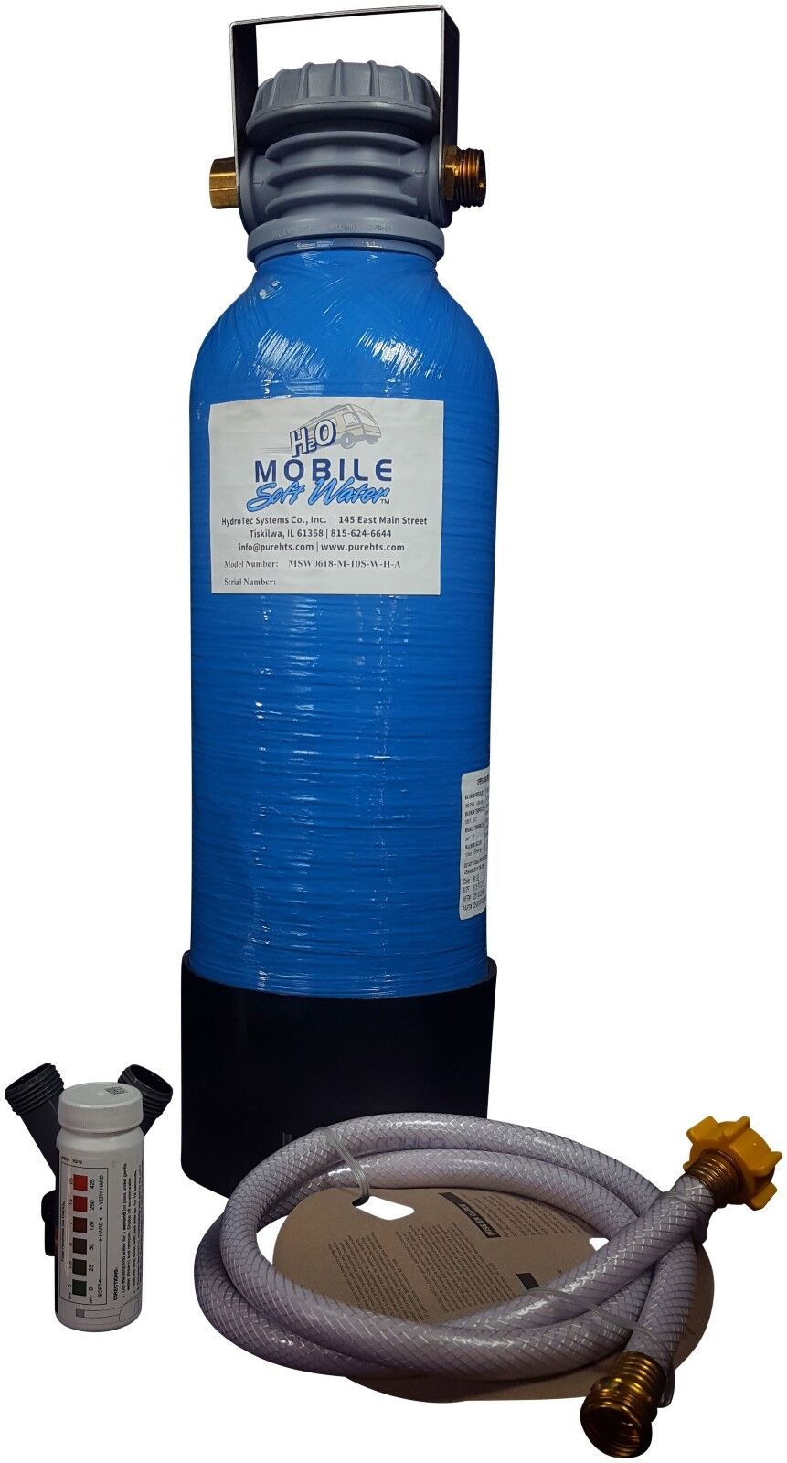 Premium Mobile-Soft-Water™ 8,000gr Portable Manual Regener