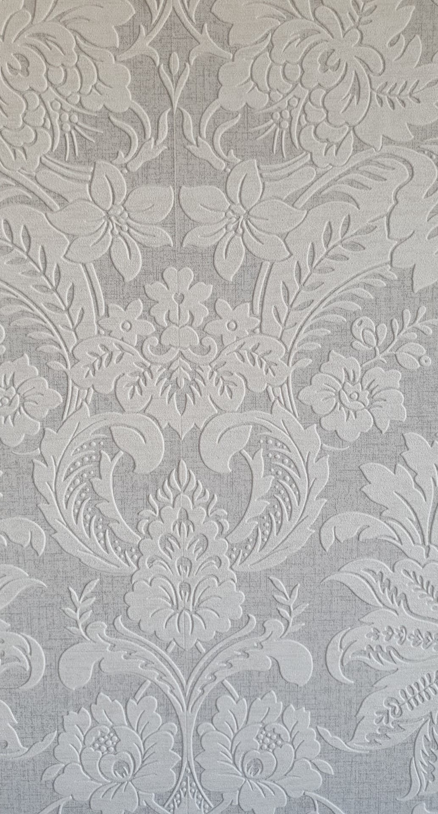 Superfresco Easy Grey Damask Wallpaper 5011583210682 eBay