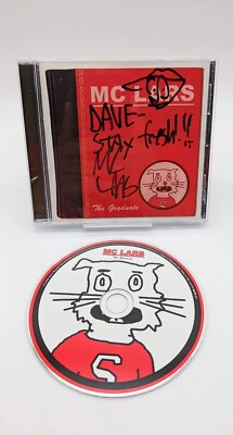 MC LARS The Graduate Autographed Signed - Nerdcore Laptop Hip Hop Rap CD